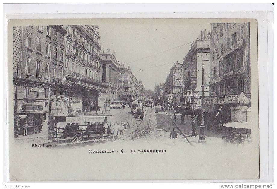 MARSEILLE , LA CANNEBIERE , LACOUR N° 8 - Canebière, Centre Ville