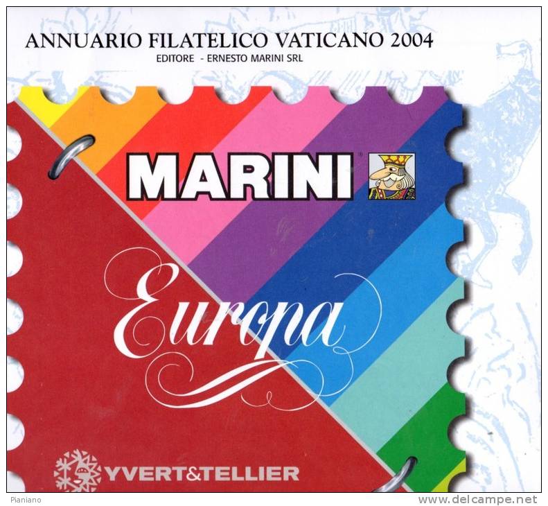 PIA -  VATICANO - 2004 : Fogli Di Aggiornamento  MARINI  - Linea  EUROPA - Nuovi