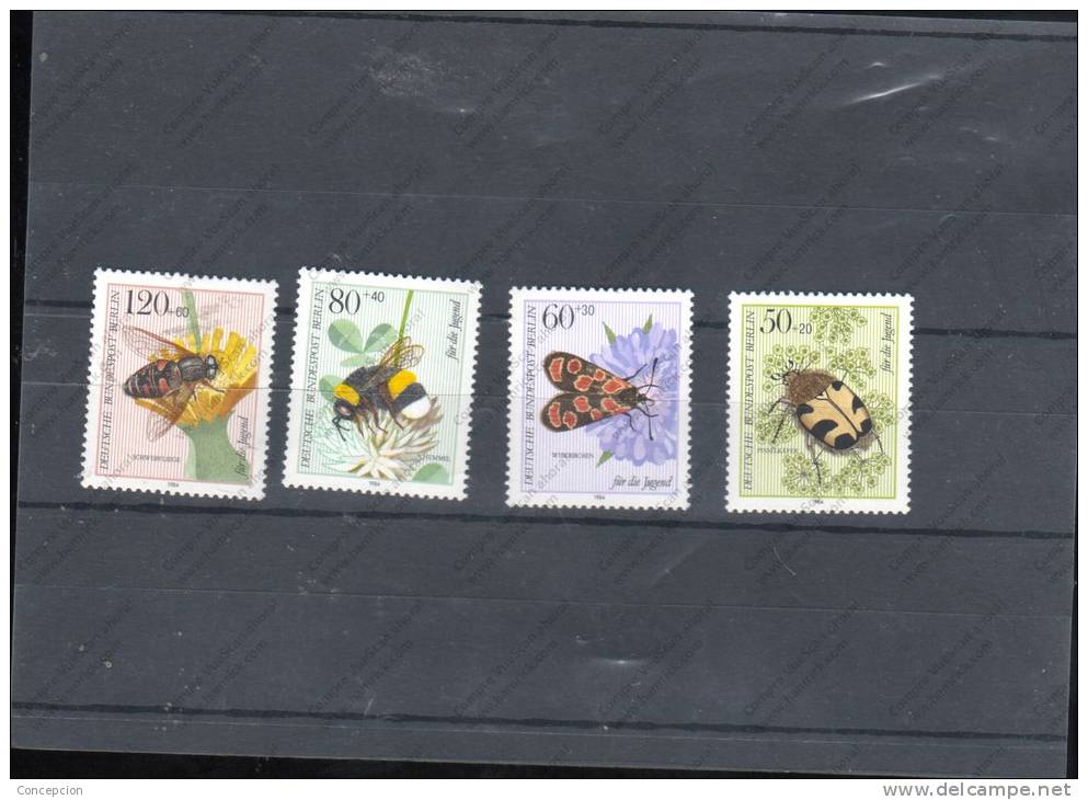 BERLIN  Nº   673 AL 676 - Abeilles