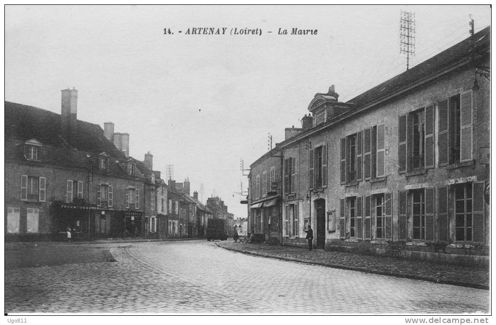 14. ARTENAY   (Loiret)    -    La Mairie - Artenay