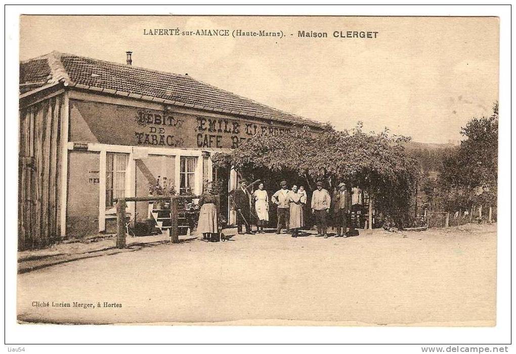 LAFERTE Sur AMANCE Maison CLERGET - Vertus