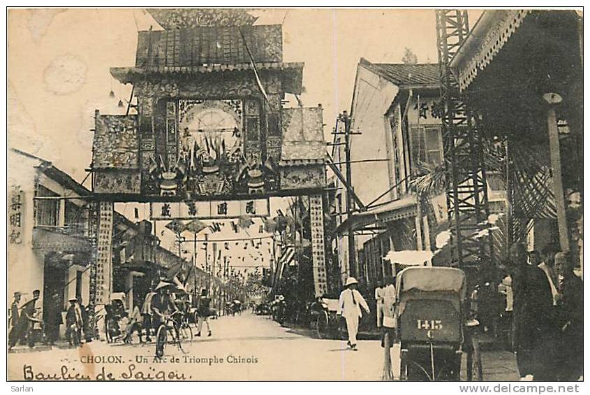 CHOLON , Arc De Triomphe Chinois , * 135 87 - Vietnam