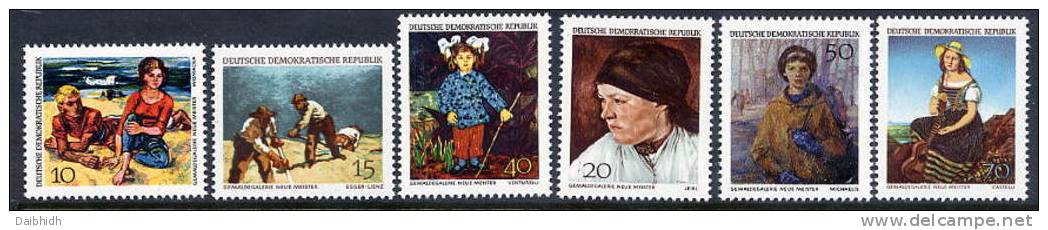 DDR 1968 State Art Collection MNH / **.  Michel 1393-98 - Neufs