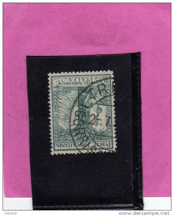 TRIPOLITANIA 1928 SOCIETA´ AFRICANA  20 + 5 C TIMBRATO - Tripolitaine