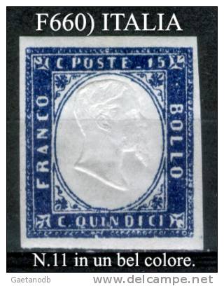 Italia-F00660 - 1863 - Sassone: N.11 (+) Hinged - Privo Di Difetti Occulti. - Neufs