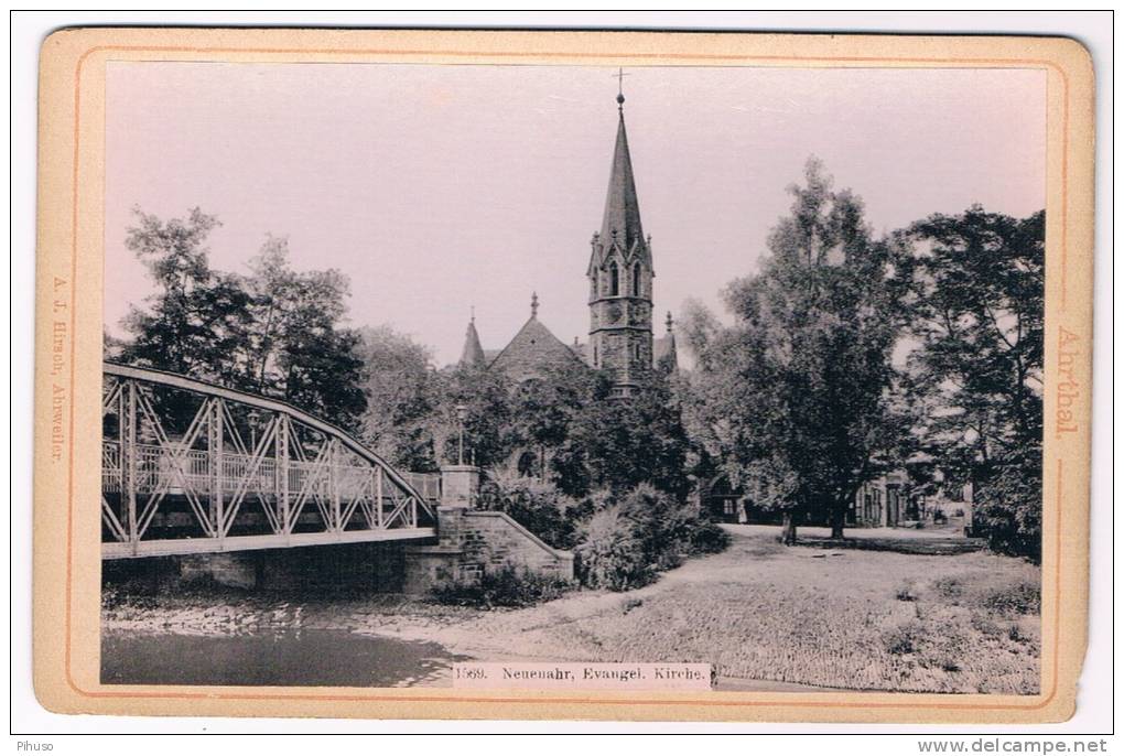 D2523 : NEUENAHR : Alte Photo - Evangelische Kirche - Bad Neuenahr-Ahrweiler