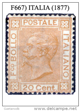 Italia-F00667 - 1877 - Sassone: N.28 (+) LH - Privo Di Difetti Occulti. - Neufs