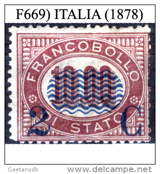 Italia-F00669 - 1878 - Sassone: N.36 (+) MLH - Privo Di Difetti Occulti. - Neufs