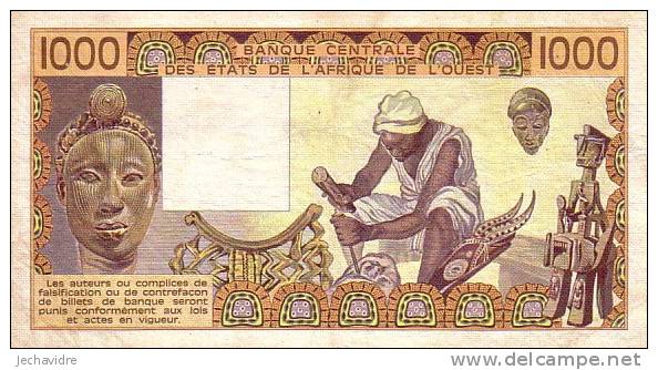 TOGO  1 000 Francs  Non Daté (1981)   Pick 807 Tb  Signature 15     ***** QUALITE  VF ++ ***** - Togo