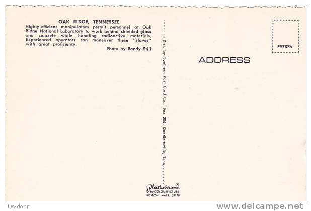 Oak Ridge, Tennessee - Oak Ridge National Laboratory - Oak Ridge