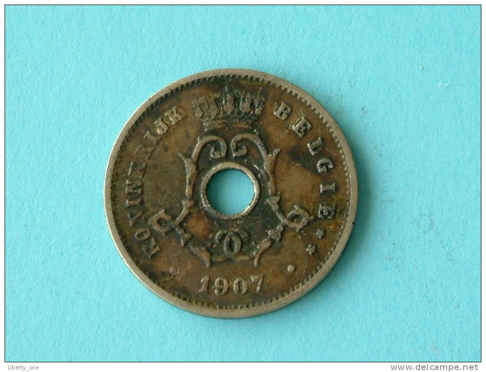 1907 VL - 5 CENT / Morin 280 ( Uncleaned Coin / For Grade, Please See Photo ) !! - 5 Cents