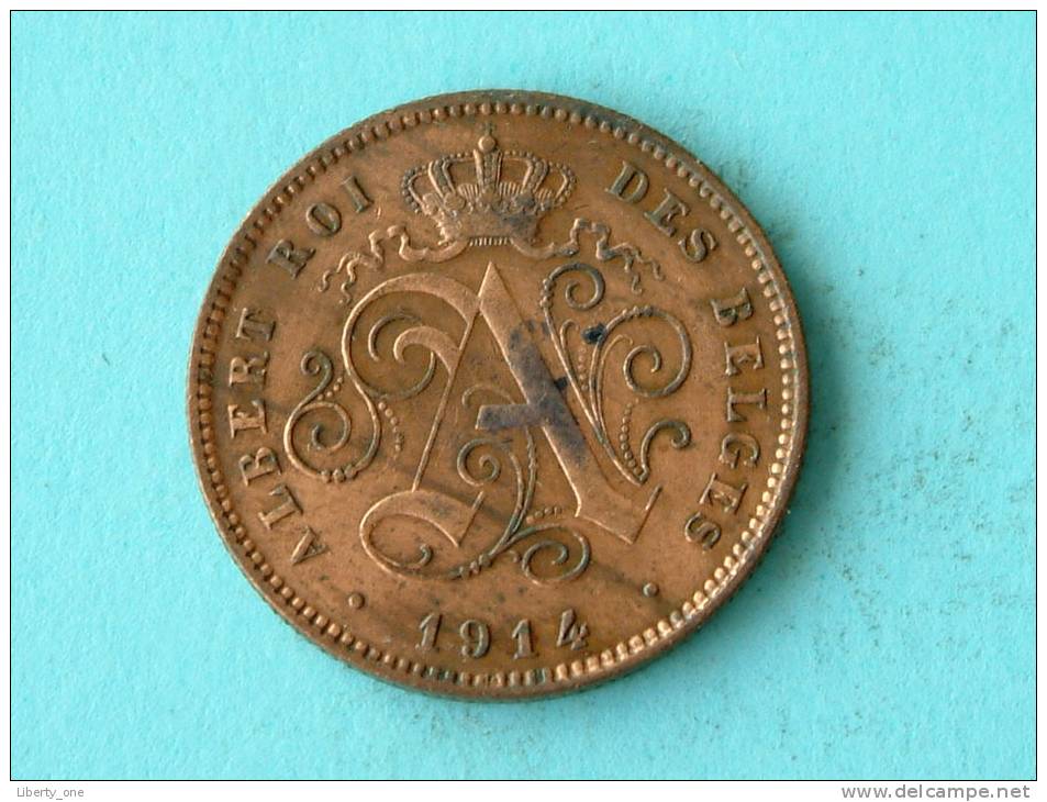 1914 FR - 2 CENT / Morin 314 ( Uncleaned Coin / For Grade, Please See Photo ) !! - 2 Cents