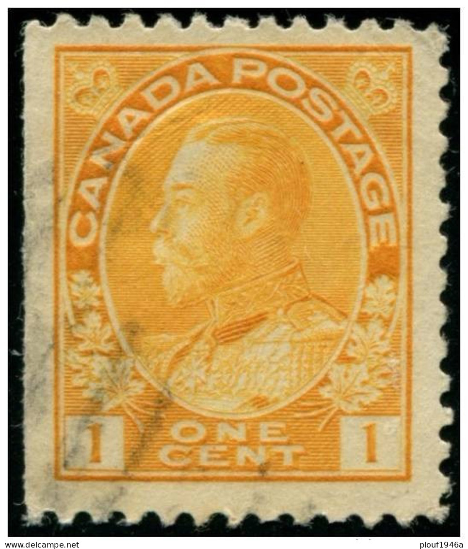 Pays :  84,1 (Canada : Dominion)  Yvert Et Tellier N° :   108-4 (o) Du Carnet - Timbres Seuls