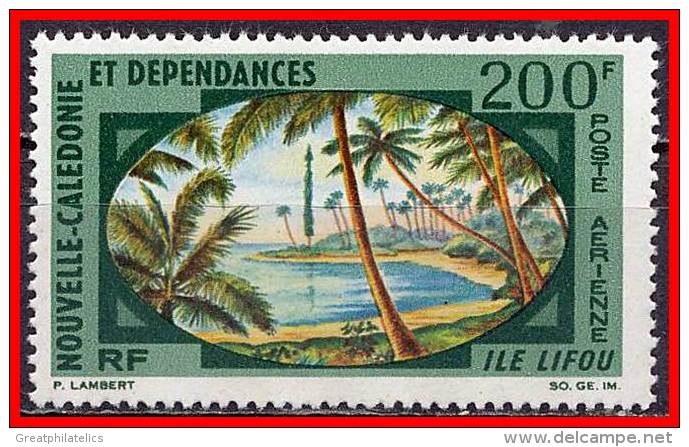 NEW CALEDONIA  1967 LIFU ISLANDS SC# C55 VF MNH CV$14.00 PALM TREES, PLANTS - Ungebraucht