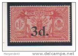 NOUVELLES HEBRIDES N°78 NEUF** COTE 8.50 - Sonstige & Ohne Zuordnung