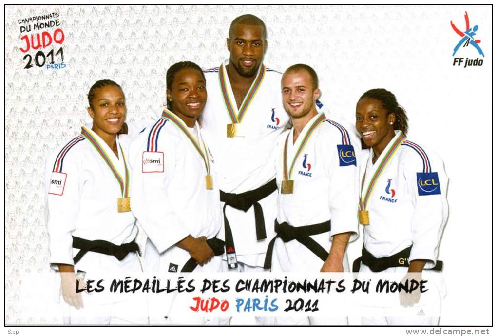 JUDO : Les MEDAILLES Français Des CHAMPIONNATS DU MONDE 2011 à PARIS - Martial