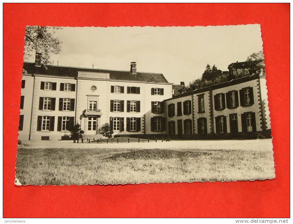 Loverval - Le Château Façade Postérieure  - ( 2 Scans ) - Gerpinnes