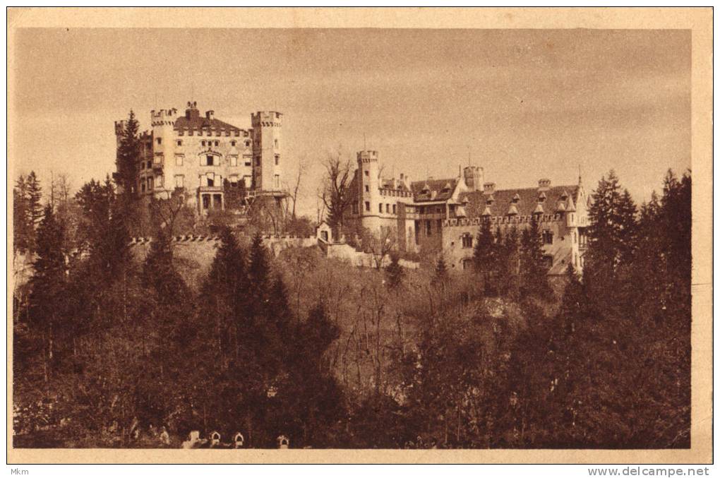 Am Lech. Schloss Hohenschwangau - Füssen