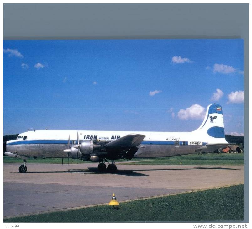 Aero (avi -56) - Avion - Airplane -  DC-6B    Iran Air - 1946-....: Moderne