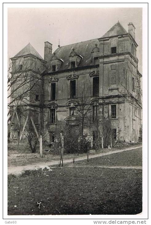 Berneuil-sur-Aisne (60) Le Vieux Chateau  (carte Photo) - Attichy