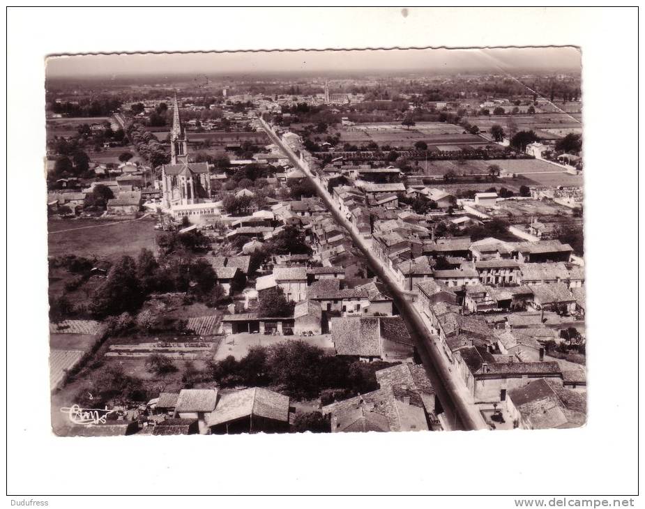 LESPARRE  VUE AERIENNE - Lesparre Medoc