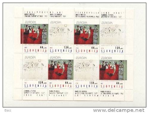 Mint Stamps In Min. Sheet  Europa CEPT 1993   From Slovenia - 1993