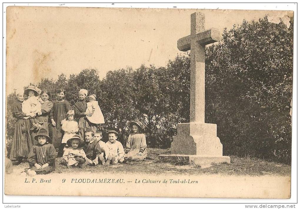 FINISTERE 29.PLOUDALMEZEAU.LE CALVAIRE DETOUL AL LERN - Ploudalmézeau