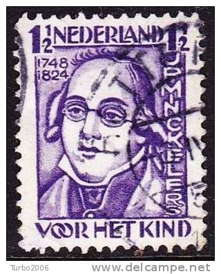 1928 Kinderzegels 1½ Ct Violet NVPH 220 - Used Stamps