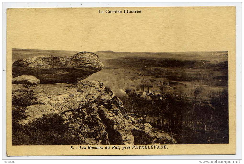 Près PEYRELEVADE--1937--Rocher S Du Rat  N° 5  Collection  Eyboulet - Other & Unclassified