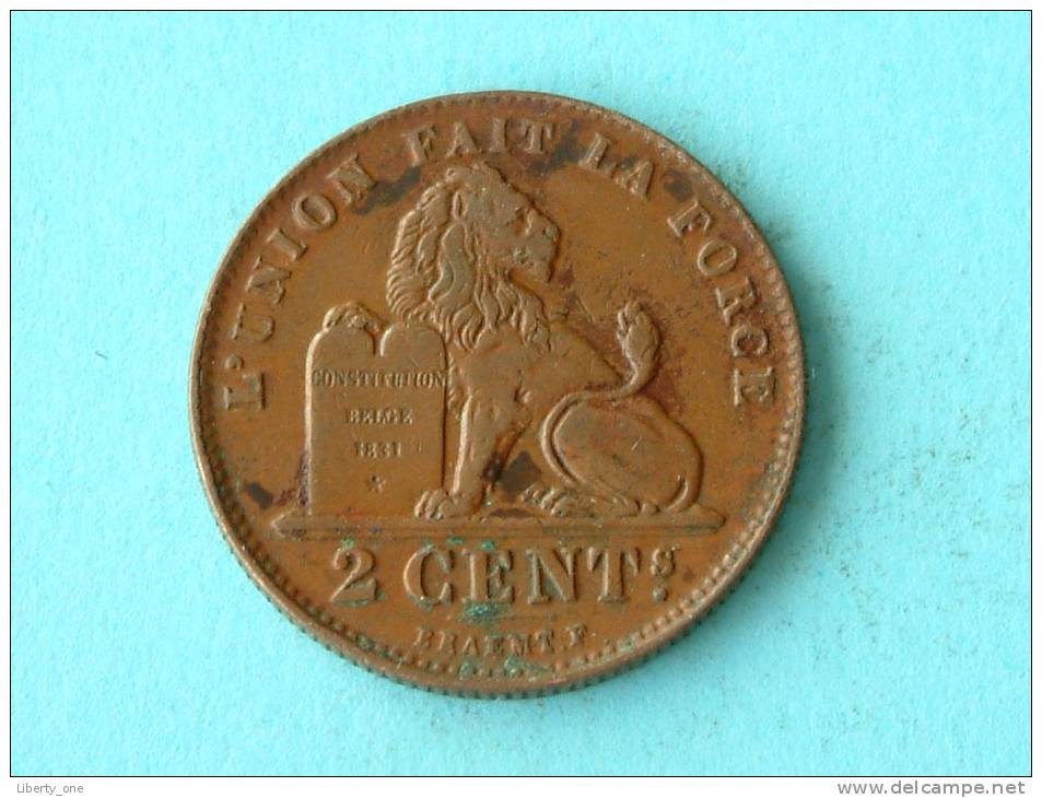 1911 FR - 2 CENT / Morin 310 ( Uncleaned Coin / For Grade, Please See Photo ) !! - 2 Centimes