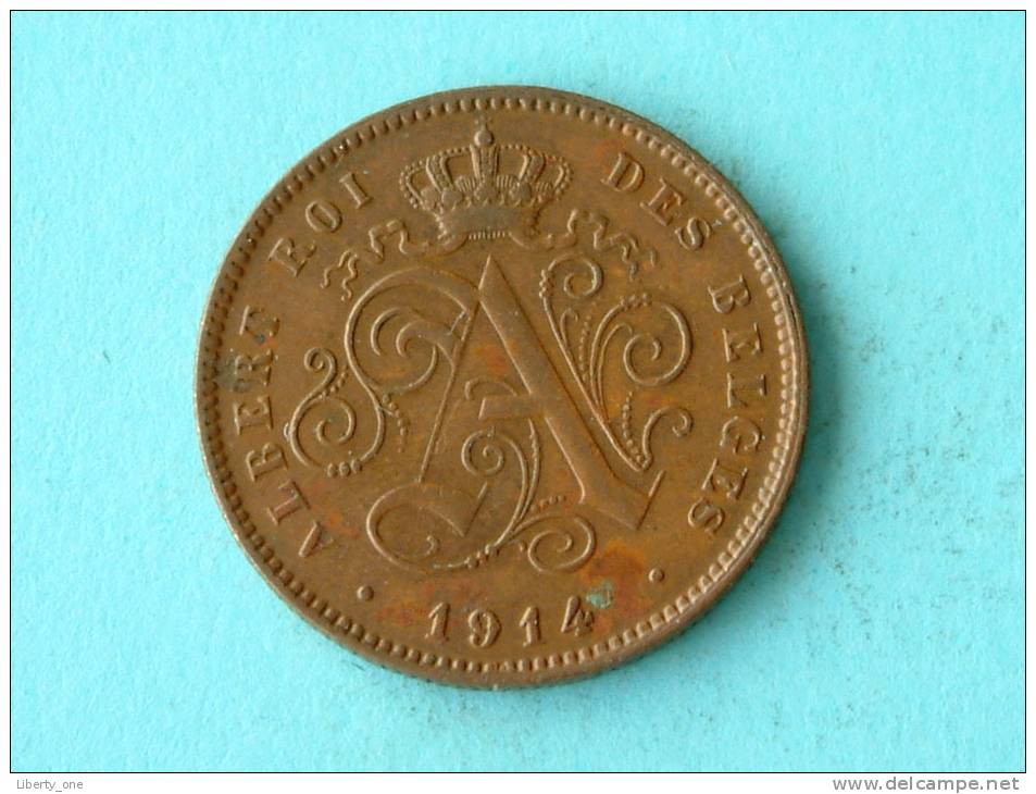 1914 FR - 2 CENT / Morin 314 ( Uncleaned Coin / For Grade, Please See Photo ) !! - 2 Cent