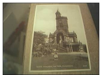 Postcards X 2 - Used Kilmarnock Burns Monument 1978 / 1947 - Ayrshire