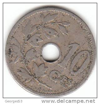 Pièce De 10 Ces  Belgique    1904 - 10 Cents