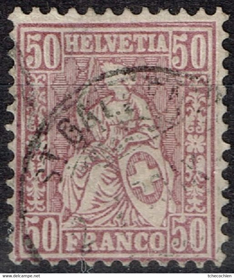 Suisse - 1867 - Y&T N° 48 Oblitéré - Used Stamps