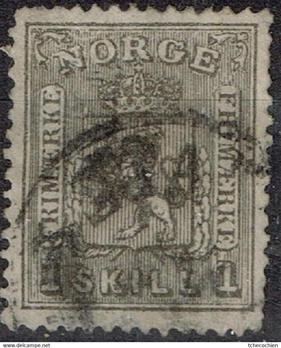 Norvège - 1867 - Y&T N° 11 Oblitéré - Gebruikt