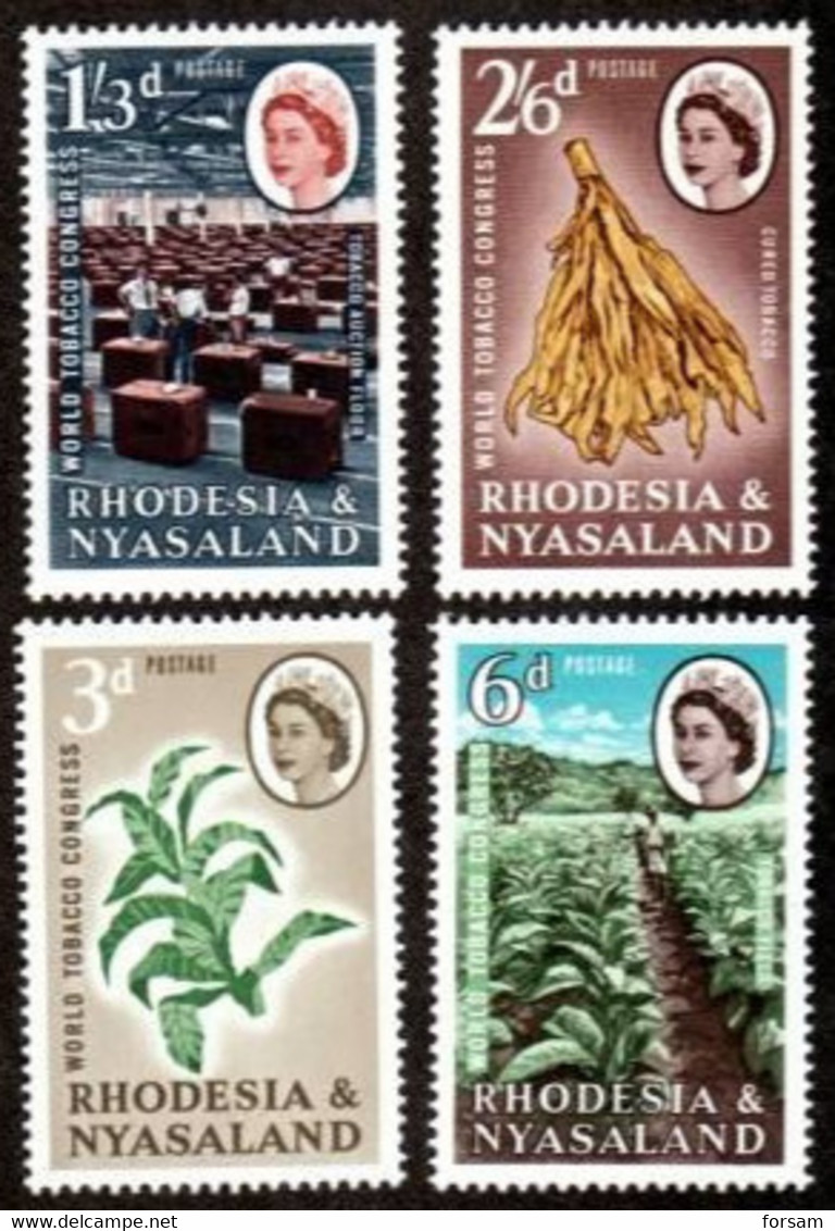 RHODESIA & NYASALAND..1963..Michel # 45-48...MNH. - Rhodesia & Nyasaland (1954-1963)