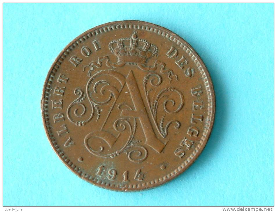 1914 FR - 2 CENT / Morin 314 ( Uncleaned Coin / For Grade, Please See Photo ) !! - 2 Cents