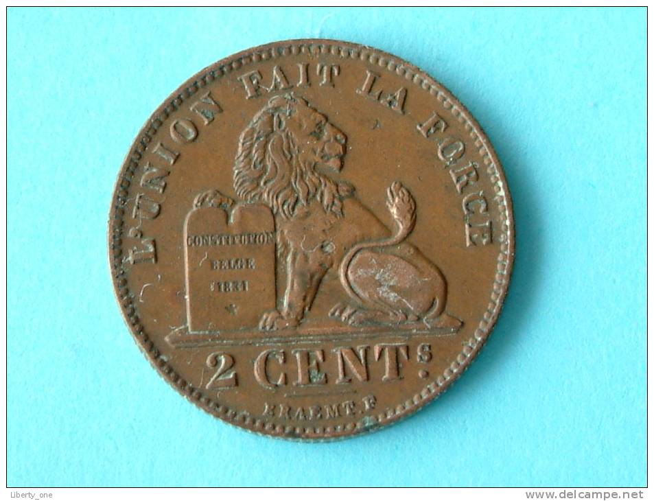 1914 FR - 2 CENT / Morin 314 ( Uncleaned Coin / For Grade, Please See Photo ) !! - 2 Centimes