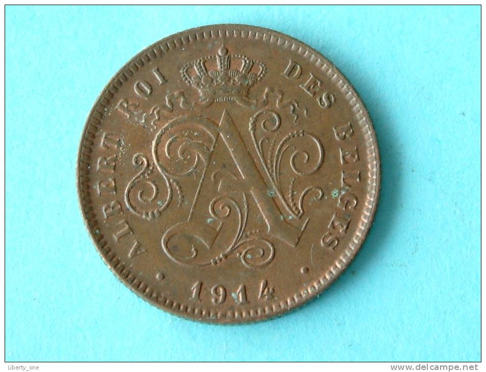 1914 FR - 2 CENT / Morin 314 ( Uncleaned Coin / For Grade, Please See Photo ) !! - 2 Cent