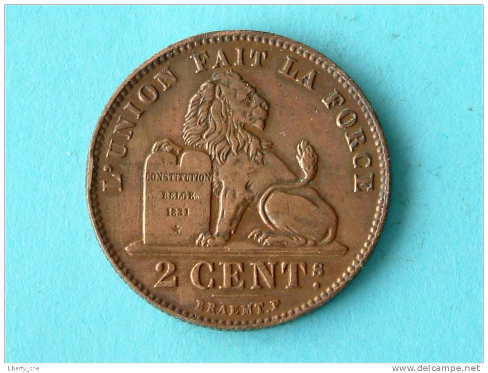 1914 FR - 2 CENT / Morin 314 ( Uncleaned Coin / For Grade, Please See Photo ) !! - 2 Centimes