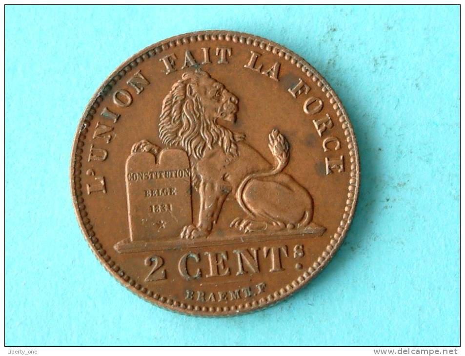 1914 FR - 2 CENT / Morin 314 ( Uncleaned Coin / For Grade, Please See Photo ) !! - 2 Centimes