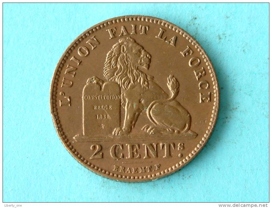 1914 FR - 2 CENT / Morin 314 ( Uncleaned Coin / For Grade, Please See Photo ) !! - 2 Centimes