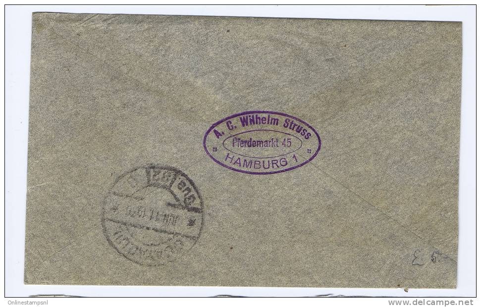 Luftpostbrief, Mit Bahnpost Stempels Nach Ecuador ,via New York, Misch Frankatur - Briefe U. Dokumente