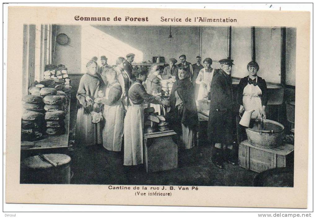 19178  - Forest     Cantine  De  La  Rue J B Van Pé -  Alimentation - Vorst - Forest