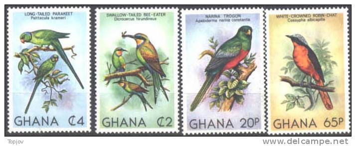 GHANA   - BIRDS   - **MNH - 1981- 2 Scan - Collections, Lots & Séries