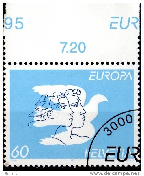 PIA -  SUISSE -  1995  :  Europa  (Yv  1480-81) - 1995