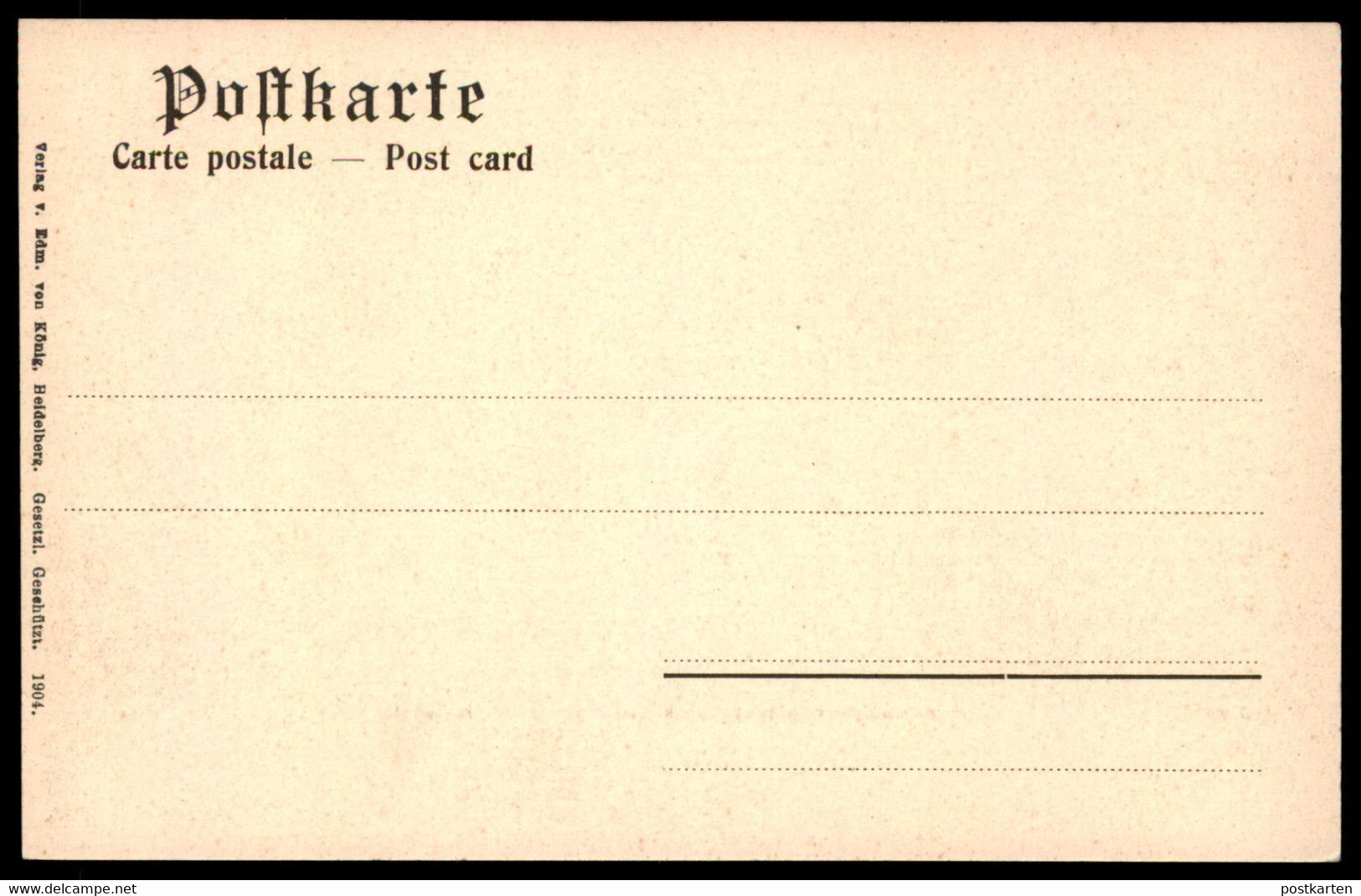 ALTE POSTKARTE KÖLN HANSARING 1904 MIT DENKMAL KAISER WILHELM I. Monument Cöln Cpa Postcard AK Ansichtskarte - Koeln