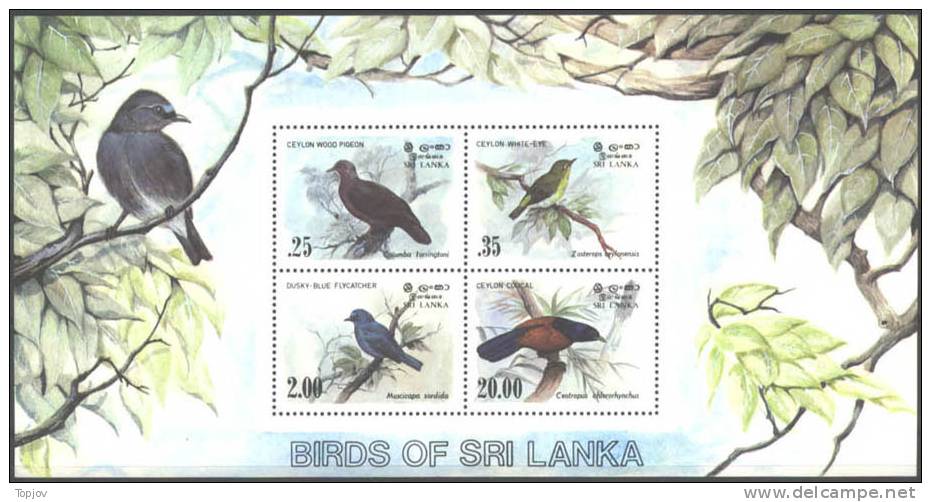 SRI LANKA - BIRDS.   - **MNH - 1983 - Collections, Lots & Séries