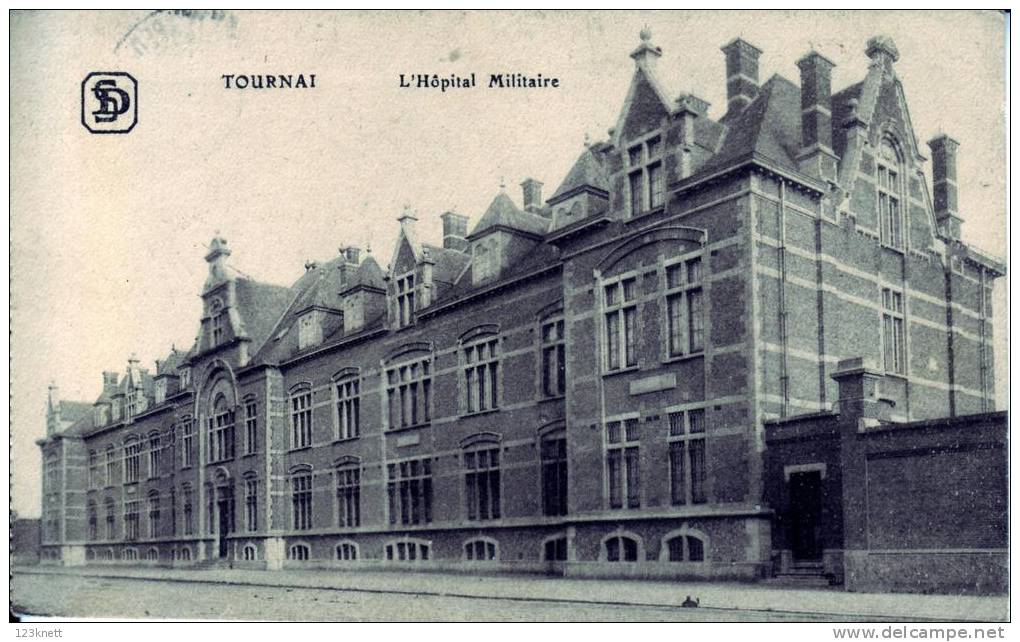 Tournai,  L´H´opital Militaire - Tournai