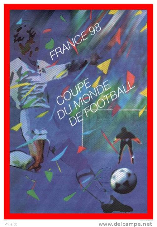 1998 : DPO 4 Pages (faciale = 4.60 &euro;) BF N° 19 " COUPE DU MONDE - FRANCE 98 ". En Parfait état - 1998 – France